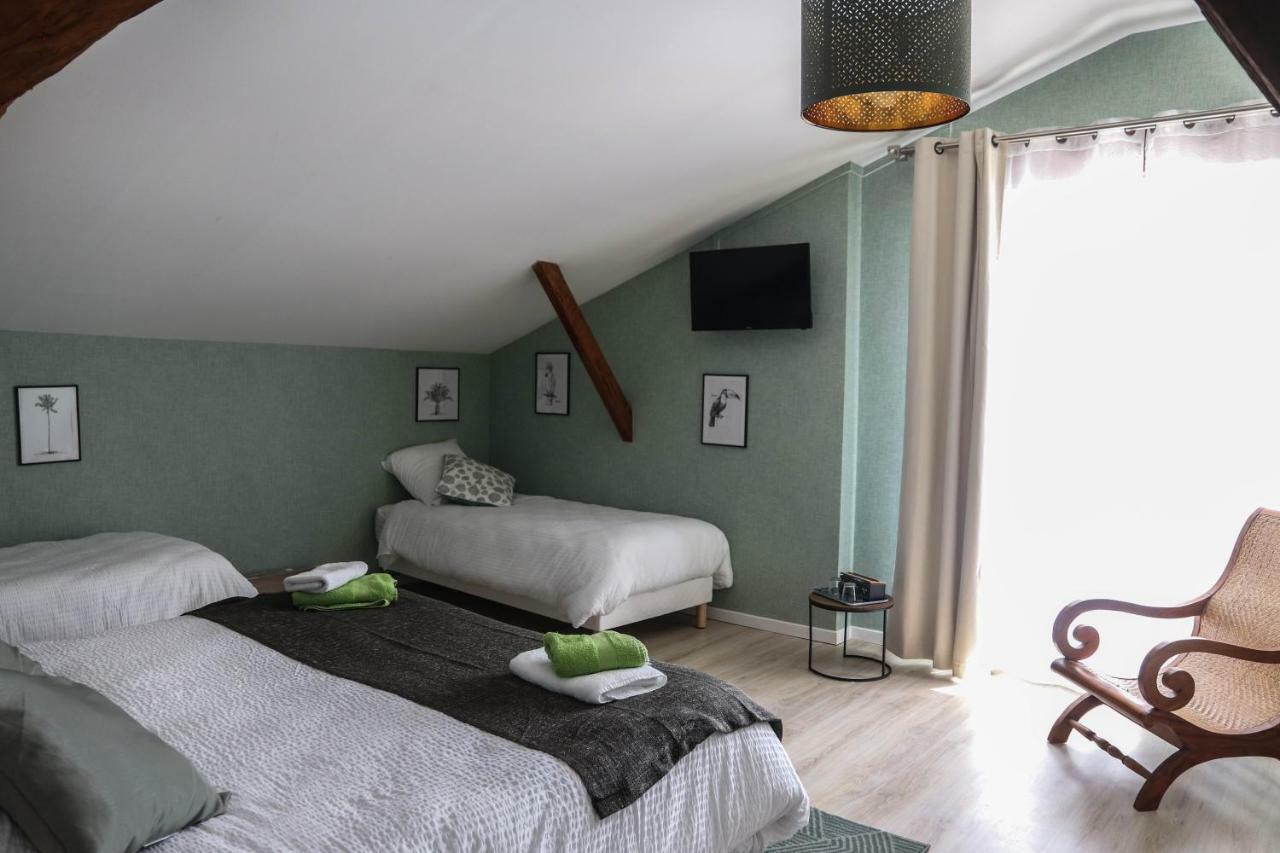 "Les Peyres" Hotel Lamothe-Landerron Eksteriør billede
